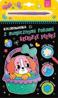 Ok�adka - Kolorowanka z magicznymi foliami. S�odkie pieski