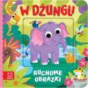 Okadka ksizki - Ruchome obrazki. W dungli