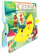 Okadka - Zwierzta. Pierwsza ksikowa gra zrcznociowa