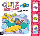 Okadka - Quiz malucha z naklejkami od 4 lat