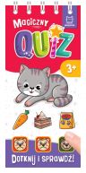 Okadka ksizki - Magiczny quiz z kotkiem. Dotknij i sprawd, od 3 lat