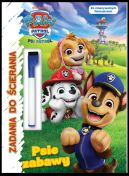 Okadka - Psi Patrol. Psi Patrol. Zadania do cierania. apa w ap. Psi Patrol. Zadania do cierania. apa w ap