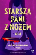 Okadka ksizki - Starsza pani z noem