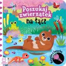 Ok�adka - Poszukaj zwierz�tek na ��ce. Ksi��ka z latark�