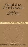 Okadka ksizki - Poezje wybrane