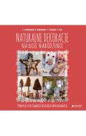 Okładka książki - Naturalne dekoracje na Boże Narodzenie