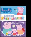 Okadka ksizki - Peppa Pig. Peppa Pig. Zadanie Przyklejanie. Na wycieczk