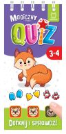 Okładka - Magiczny quiz z liskiem. Dotknij i sprawdź, od 3 lat