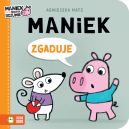 Okadka ksizki - Maniek zgaduje