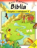 Ok�adka - Moja Pierwsza Biblia. Ksi��ka z naklejkami 3