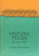 Okadka ksizki - Historia Polski do roku 1795