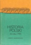 Okadka ksizki - Historia Polski do roku 1795