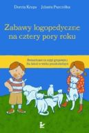 Okadka ksiki - Zabawy logopedyczne na cztery pory roku