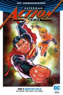Okładka książki - Superman  Action Comics  Booster Gold, tom 5. DC Odrodzenie