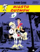 Okadka ksizki - Lucky Luke. Miasto duchw. Tom 25