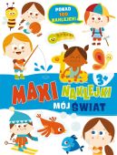 Okładka - Maxinaklejki. Mój świat