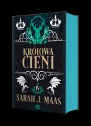 Okadka - Szklany Tron. Szklany Tron. Krlowa Cieni. Tom 4