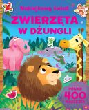 Okadka ksizki - Zwierzta w dungli. NAKLEJKOWY WIAT