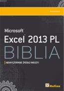 Okadka ksizki - Excel 2013 PL. Biblia
