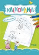 Okładka książki - Kalkomania z naklejkami. Misie