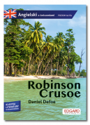 Okadka ksiki - Robinson Crusoe. Przypadki Robinsona Crusoe. Adaptacja klasyki z wiczeniami do nauki jzyka angielskiego
