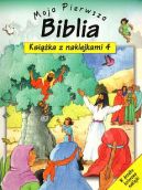 Ok�adka - Moja Pierwsza Biblia. Ksi��ka z naklejkami 4