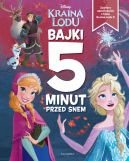 Okadka ksizki - Kraina Lodu. Bajki 5 minut przed snem
