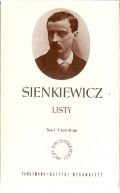 Okadka ksizki - Sienkiewicz. Listy. Tom I. Cz druga 
