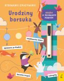 Okadka ksizki - Rysowanki-zmazywanki. Urodziny borsuka