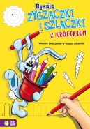 Okadka ksizki - Rysuj zygzaczki i szlaczki z krlikiem