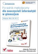 Okadka - Informatyka Europejczyka. Poradnik metodyczny dla nauczycieli informatyki w gimnazjum. Edycja Mac OS 10.5