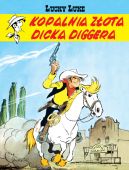 Ok�adka ksi�zki - Lucky Luke. Kopalnia z�ota Dicka Diggera