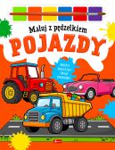 Ok�adka ksi�zki - Maluj p�dzelkiem. Maluj p�dzelkiem dla ch�opc�w. Pojazdy
