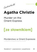 Okładka ksiązki - Murder on the Orient Express / Morderstwo w Orient Expressie z podręcznym słownikiem angielsko-polskim