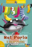 Okadka ksizki - Czytamy bez mamy. Kot Papla i skarpetki