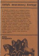 Ok�adka - Antyk zm�czonej Europy