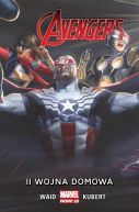 Okadka ksizki - Avengers  II wojna domowa, tom 3