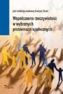 Ok�adka - Wsp�czesna rzeczywisto�� w wybranych problemach spo�ecznych