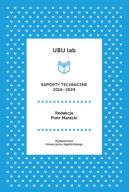 Ok�adka ksi�zki - UBU lab. Raporty techniczne 2016-2024