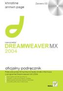 Okadka ksizki - Macromedia Dreamweaver MX 2004. Oficjalny podrcznik
