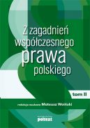Okadka ksizki - Z zagadnie wspczesnego prawa polskiego. Tom II
