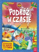 Okładka - Podróż w czasie. Duże litery. Opowiadania do nauki czytania