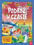 Okadka ksizki - Podr w czasie. Due litery. Opowiadania do nauki czytania