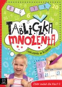 Okładka - Tabliczka mnożenia. Ćwiczenia w liczeniu. Zbiór zadań dla klas 1-3