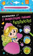 Ok�adka - Kolorowanka z magicznymi foliami. Ksi�niczki