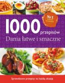 Ok�adka ksi�zki - 1000 przepis�w. Dania �atwe i smaczne