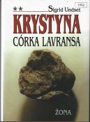 Ok�adka - Krystyna c�rka Lavransa. �ona