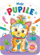 Ok�adka ksi�zki - Kolorowanka dla dziewczynek. Moje pupile