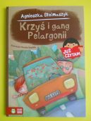 Okadka ksizki - Krzy i gang Pelargonii Ju czytam
