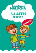 Okadka ksizki - Akademia malucha dla 5-latka. Zeszyt 3